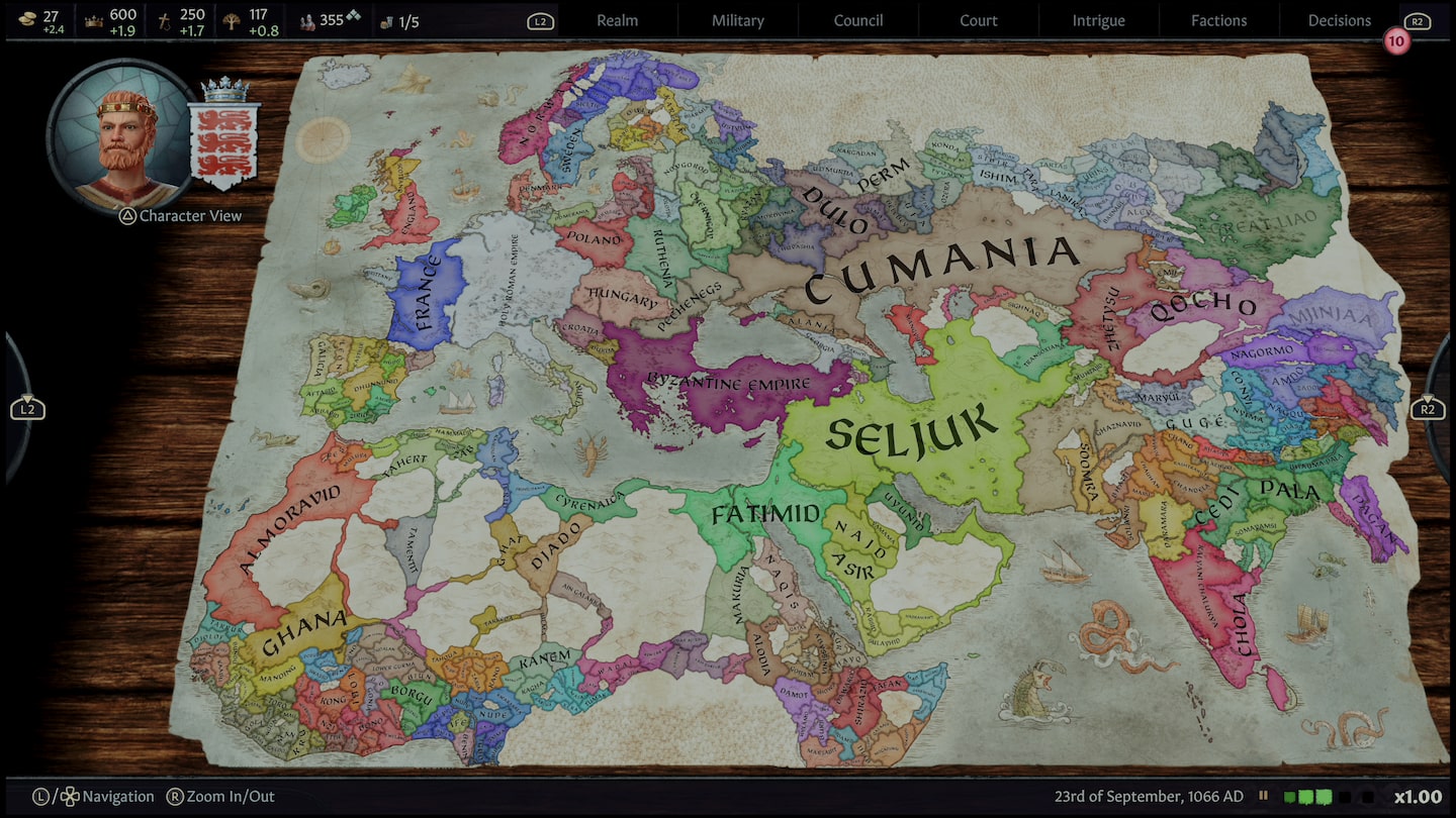 خرید اکانت قانونی Crusader Kings III: Royal Edition برای PS5 خرید اکانت قانونی Crusader Kings III: Royal Edition برای PS5