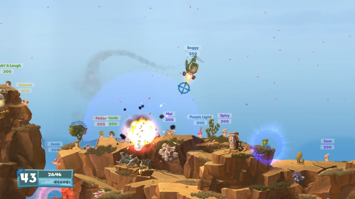 خرید اکانت قانونی Worms Battlegrounds + Worms W.M.D برای PS4 & PS5 خرید اکانت قانونی Worms Battlegrounds + Worms W.M.D برای PS4 & PS5