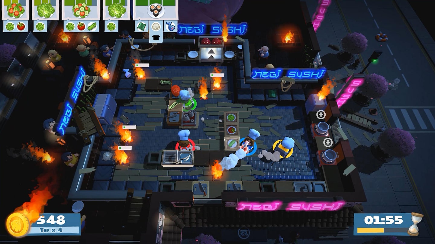 خرید اکانت قانونی Overcooked! 2 برای PS4 & PS5 خرید اکانت قانونی Overcooked! 2 برای PS4 & PS5