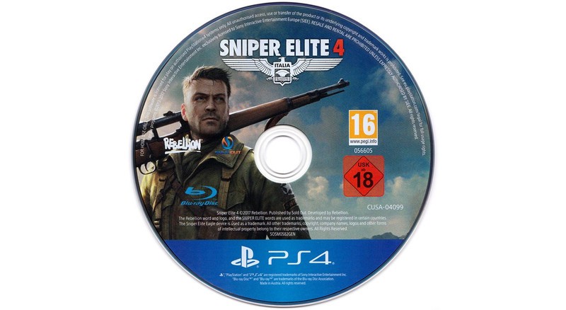 بازی Sniper Elite 4 مخصوص PS4